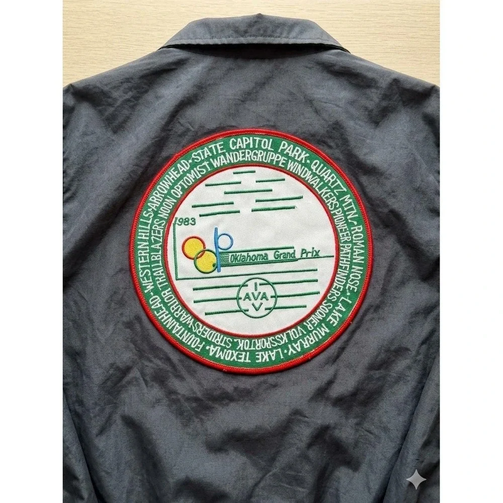VTG 1983 Oklahoma Grand Prix Volksmarch Patch AVA IVV Walking Hiking State Park